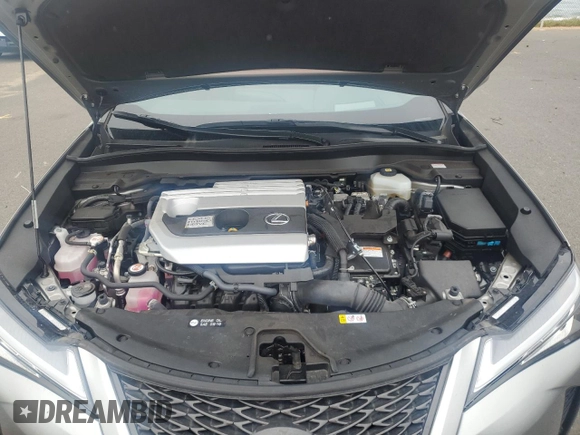 2022 Lexus UX 250h F Sport with VIN JTHR9JBH6N2054435, listed as a Copart auction lot 45687975 with 12,615 mi miles and Clean Title. Bid and sale history available at DreamBid. Image 11.