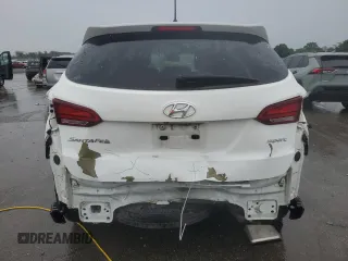 2018 Hyundai Santa Fe 2.4L with VIN 5NMZT3LB9JH088836, listed as a Copart auction lot 60206855 with 111,208 mi miles and Salvage title. Bid and sale history available at DreamBid. Image 6.