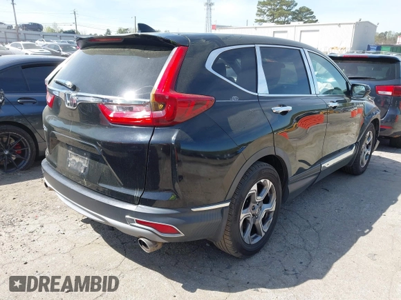 2018 Honda CR-V EX with VIN 7FARW1H53JE052029, listed as a IAAI auction lot 41890820 with 125,043 mi miles. Bid and sale history available at carsss.com. Image 20.