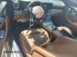 2018 Mercedes-Benz E 400 with VIN WDD1J6FB2JF020039, listed as a Copart auction lot 52329585 with 62,303 mi miles and Salvage Title. Bid and sale history available at DreamBid. Image 8.