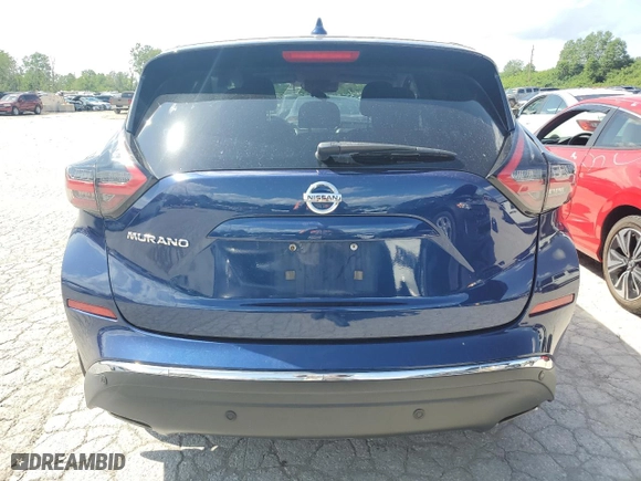2020 Nissan Murano S with VIN 5N1AZ2AJ0LN122633, listed as a Copart auction lot 53847864 with 62,707 mi miles and Salvage Title. Bid and sale history available at carsss.com. Image 6.