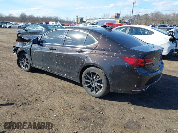 2016 Acura TLX V6 with VIN 19UUB2F37GA000558, listed as a IAAI auction lot 41697699 with 68,704 mi miles. Bid and sale history available at carsss.com. Image 3.