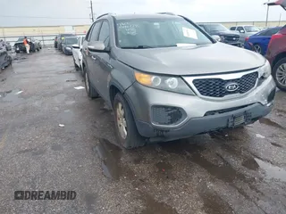 2012 Kia Sorento LX with VIN 5XYKT4A2XCG250299, listed as a IAAI auction lot 42489383 with 175,523 mi miles and . Bid and sale history available at DreamBid. Image 1.