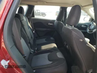 2015 Jeep Cherokee Sport with VIN 1C4PJMAB9FW640510, listed as a Copart auction lot 61372655 with 78,526 mi miles and Salvage title. Bid and sale history available at DreamBid. Image 10.