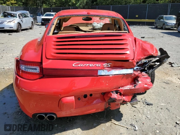 2010 Porsche 911 Carrera S with VIN WP0AB2A90AS721030, listed as a Copart auction lot 67882414 with 30,141 mi miles and Salvage Title. Bid and sale history available at carsss.com. Image 6.