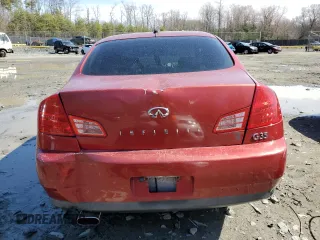 2003 Infiniti G35 w/Leather with VIN JNKCV51E03M335812, listed as a Copart auction lot 49454515 with Not Provided miles and Salvage Title. Bid and sale history available at carsss.com. Image 6.
