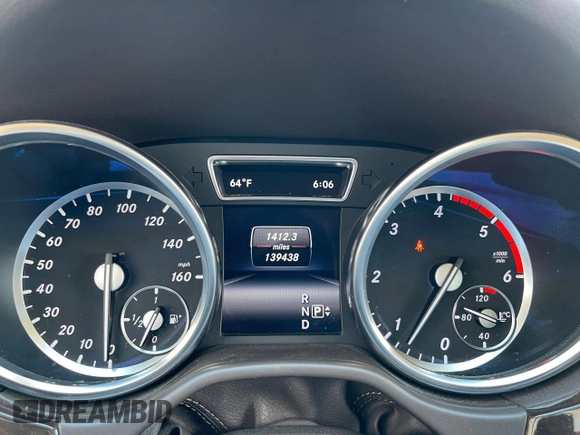 2015 Mercedes-Benz M with VIN 4JGDA0EB1FA506184, listed as a Copart auction lot 55699125 with 139,438 mi miles and Clean Title. Bid and sale history available at carsss.com. Image 8.