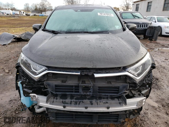 2018 Honda CR-V EX-L with VIN 2HKRW2H82JH698191, listed as a Copart auction lot 70147052 with 34,352 mi miles. Bid and sale history available at carsss.com. Image 5.