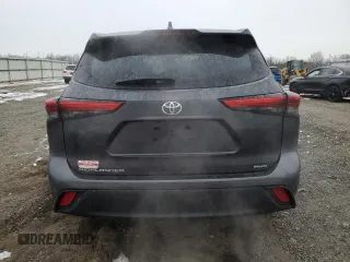 2021 Toyota Highlander L with VIN 5TDCZRBH3MS069679, listed as a Copart auction lot 44747705 with 12,060 mi miles and Salvage title. Bid and sale history available at DreamBid. Image 6.