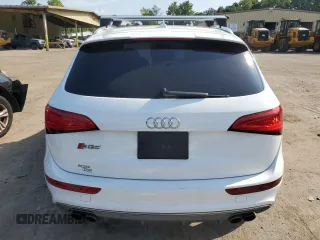 2015 Audi SQ5 Premium Plus with VIN WA1CGAFP6FA100619, listed as a Copart auction lot 68613894 with 100,620 mi miles and Salvage Title. Bid and sale history available at carsss.com. Image 6.
