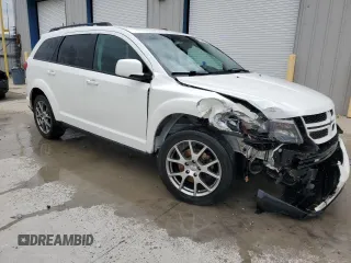 2014 Dodge Journey R/T with VIN 3C4PDCEG0ET309861, listed as a Copart auction lot 55318185 with 185,526 mi miles and Salvage title. Bid and sale history available at DreamBid. Image 4.