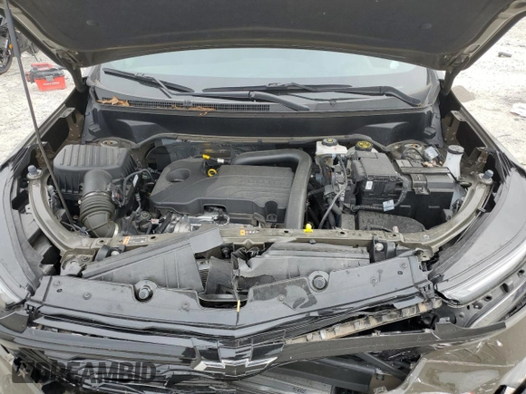 2024 Chevrolet Equinox RS with VIN 3GNAXMEG0RL161372, listed as a Copart auction lot 76330864 with 11,312 mi miles and Salvage title. Bid and sale history available at DreamBid. Image 13.