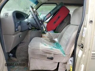 1999 Ford Econoline Cargo with VIN 1FDRE14W5XHB75137, listed as a Copart auction lot 53663605 with 147,149 mi miles and Salvage Title. Bid and sale history available at carsss.com. Image 7.