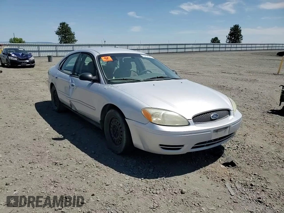 2005 Ford Taurus SE with VIN 1FAFP53U25A303516, listed as a Copart auction lot 63250505 with 203,463 mi miles and Salvage title. Bid and sale history available at DreamBid. Image 13.