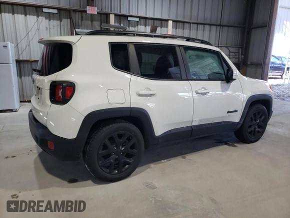 2018 Jeep Renegade Altitude with VIN ZACCJABB0JPH86196, listed as a Copart auction lot 58891575 with Not provided miles and Salvage title. Bid and sale history available at DreamBid. Image 3.