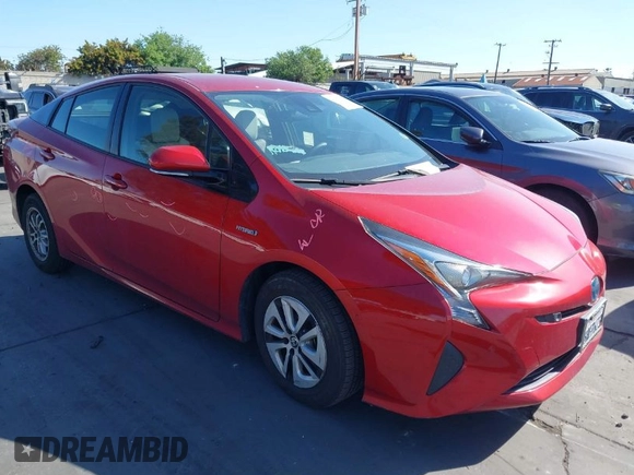 2017 Toyota Prius Two with VIN JTDKBRFU7H3566703, listed as a IAAI auction lot 41937815 with 85,354 mi miles and . Bid and sale history available at carsss.com. Image 1.