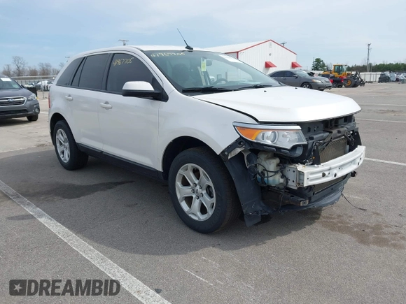 2013 Ford Edge SEL with VIN 2FMDK3JC7DBA61254, listed as a IAAI auction lot 41966459 with 169,950 mi miles. Bid and sale history available at carsss.com. Image 1.