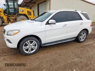 2014 Mercedes-Benz M 350 with VIN 4JGDA5HB3EA391966, listed as a Copart auction lot 60421605 with 130,874 mi miles and Salvage title. Bid and sale history available at DreamBid. Image 1.