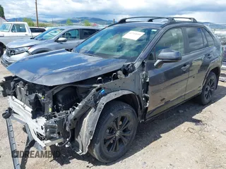 2022 Toyota RAV4 Hybrid SE with VIN JTM16RFV0ND070012, listed as a IAAI auction lot 42244604 with 22,740 mi miles and . Bid and sale history available at DreamBid. Image 19.