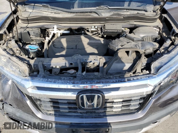 2020 Honda Ridgeline RTL-E with VIN 5FPYK3F76LB010841, listed as a Copart auction lot 67267635 with 53,055 mi miles and Salvage title. Bid and sale history available at DreamBid. Image 11.