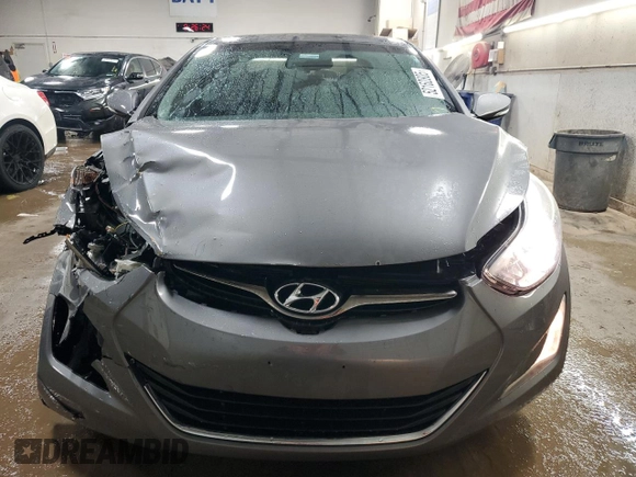 2014 Hyundai Elantra SE with VIN 5NPDH4AE4EH499262, listed as a Copart auction lot 52162805 with 116,944 mi miles and Salvage Title. Bid and sale history available at DreamBid. Image 5.