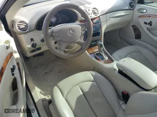 2003 Mercedes-Benz CLK-Class 3.2L with VIN WDBTJ65J03F060679, listed as a Copart auction lot 46507675 with 66,530 mi miles and Salvage Title. Bid and sale history available at carsss.com. Image 8.