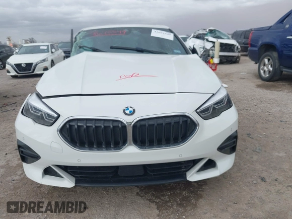 2022 BMW 2 Series 228i with VIN WBA53AK04N7J89232, listed as a IAAI auction lot 41692549 with 1 mi miles. Bid and sale history available at carsss.com. Image 11.