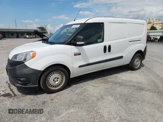 2018 Ram ProMaster City Cargo Tradesman with VIN ZFBERFAB9J6K62132, listed as a Copart auction lot 64465085 with 105,023 mi miles and Salvage title. Bid and sale history available at DreamBid. Image 1.