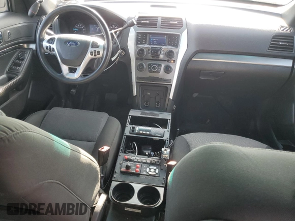2014 Ford Utility Police Interceptor with VIN 1FM5K8AR1EGC01993, listed as a Copart auction lot 81580494 with 131,243 mi miles and Salvage Title. Bid and sale history available at carsss.com. Image 8.