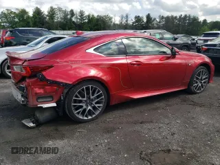 2017 Lexus RC 350 z VIN JTHSE5BC6H5008311, wystawiony jako Copart lot #56206615 z przebiegiem 69 289 mil mil oraz Szkoda całkowita • Salvage title. Historia ofert i sprzedaży dostępna na DreamBid. Obrazek 3.