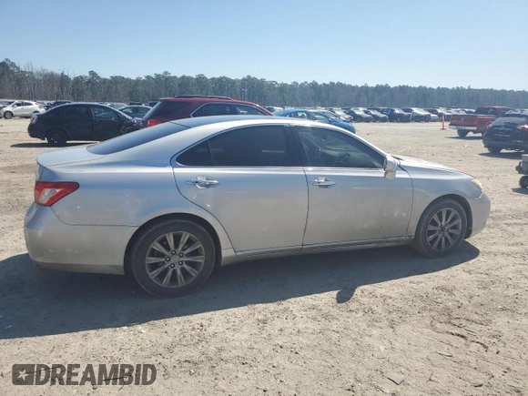 2009 Lexus ES 330 with VIN JTHBJ46G292323838, listed as a Copart auction lot 48864105 with 156,801 mi miles and Salvage Title. Bid and sale history available at DreamBid. Image 3.
