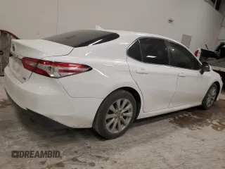 2020 Toyota Camry LE with VIN 4T1C11AK3LU957456, listed as a Copart auction lot 47795625 with 156,881 mi miles and Salvage Title. Bid and sale history available at DreamBid. Image 3.