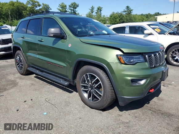 2020 Jeep Grand Cherokee Trailhawk z VIN 1C4RJFLG5LC378351, wystawiony jako Copart lot #64260415 z przebiegiem 53 762 mil mil oraz Szkoda całkowita • Salvage title. Historia ofert i sprzedaży dostępna na DreamBid. Obrazek 4.
