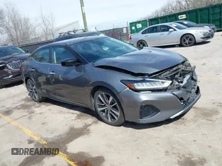 2019 Nissan Maxima SV with VIN 1N4AA6AVXKC370376, listed as a IAAI auction lot 41876803 with 110,547 mi miles and . Bid and sale history available at DreamBid. Image 1.