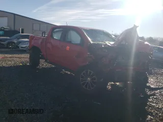 2018 Chevrolet Colorado 4WD ZR2 with VIN 1GCGTEEN9J1116784, listed as a Copart auction lot 88599785 with 0 mi miles and Salvage Title. Bid and sale history available at carsss.com. Image 4.