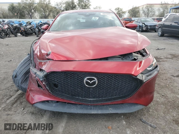 2021 Mazda Mazda3 Hatchback Preferred with VIN JM1BPALL6M1346943, listed as a Copart auction lot 48400755 with 44,700 mi miles and Salvage Title. Bid and sale history available at carsss.com. Image 5.