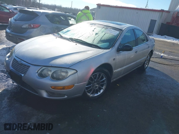 2002 Chrysler 300M with VIN 2C3AE66G72H229615, listed as a IAAI auction lot 41293834 with 162,892 mi miles. Bid and sale history available at carsss.com. Image 2.
