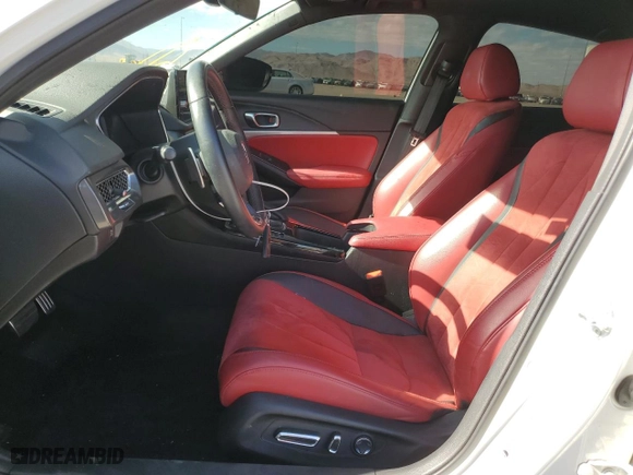 2023 Acura Integra w/A-Spec Technology Package with VIN 19UDE4H62PA017729, listed as a Copart auction lot 71609764 with 25,271 mi miles and Salvage Title. Bid and sale history available at carsss.com. Image 7.