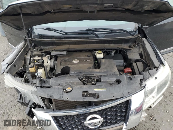 2015 Nissan Pathfinder S with VIN 5N1AR2MN4FC691578, listed as a Copart auction lot 44430495 with 116,676 mi miles and Salvage Title. Bid and sale history available at carsss.com. Image 12.