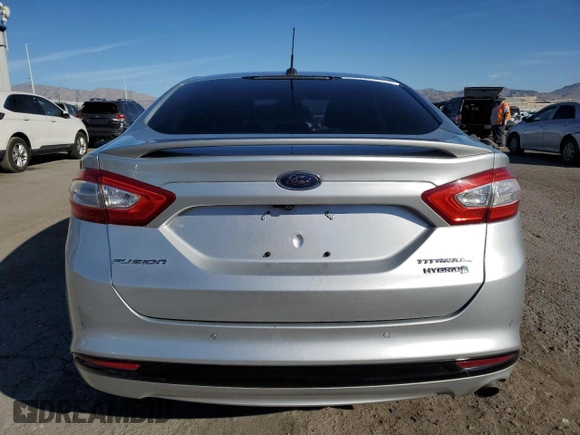 2013 Ford Fusion Titanium Hybrid with VIN 3FA6P0RU5DR321121, listed as a Copart auction lot 77019974 with 160,361 mi miles and Salvage Title. Bid and sale history available at DreamBid. Image 6.