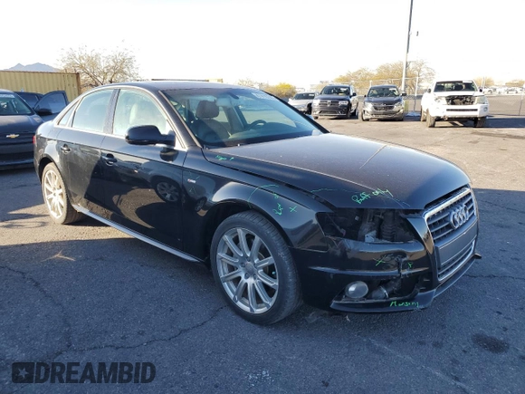 2012 Audi A4 2.0T Premium Plus with VIN WAUEFAFL0CA119710, listed as a Copart auction lot 47416745 with 124,693 mi miles and Salvage Title. Bid and sale history available at carsss.com. Image 4.