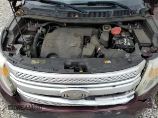 2011 Ford Explorer XLT with VIN 1FMHK8D89BGA44421, listed as a Copart auction lot 48104735 with 177,311 mi miles and Salvage Title. Bid and sale history available at DreamBid. Image 14.