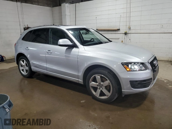 2012 Audi Q5 Premium Plus with VIN WA1LFAFP5CA122447, listed as a Copart auction lot 65022545 with 95,814 mi miles and Salvage title. Bid and sale history available at DreamBid. Image 4.
