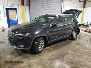 2019 Jeep Cherokee Altitude with VIN 1C4PJMLX4KD126188, listed as a Copart auction lot 41834845 with 109,405 mi miles and Salvage title. Bid and sale history available at DreamBid. Image 1.