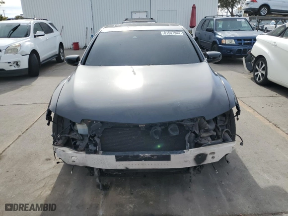 2014 Acura RLX with VIN JH4KC1F38EC001098, listed as a Copart auction lot 81547944 with 81,219 mi miles and Salvage Title. Bid and sale history available at carsss.com. Image 5.