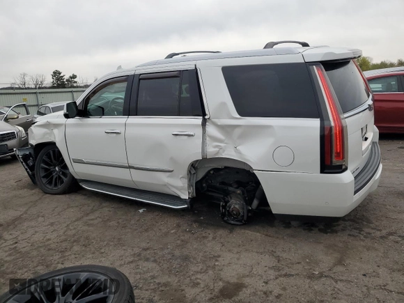 2020 Cadillac Escalade Luxury with VIN 1GYS4BKJ8LR202660, listed as a Copart auction lot 52859945 with 46,503 mi miles and Salvage title. Bid and sale history available at DreamBid. Image 2.