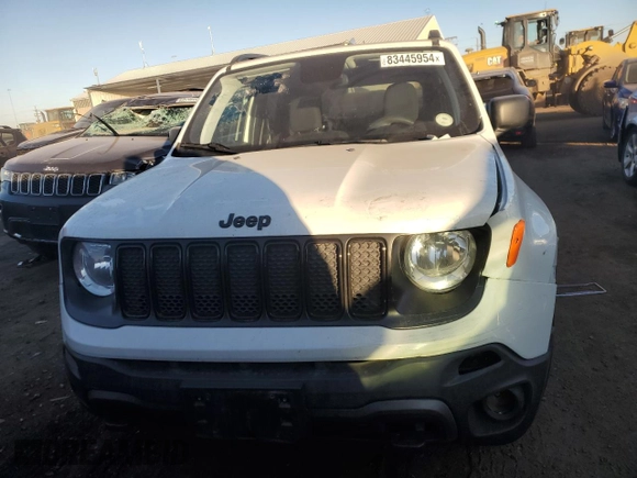 2020 Jeep Renegade Jeepster with VIN ZACNJBAB3LPK91328, listed as a Copart auction lot 83445954 with 52,931 mi miles and Salvage Title. Bid and sale history available at carsss.com. Image 5.