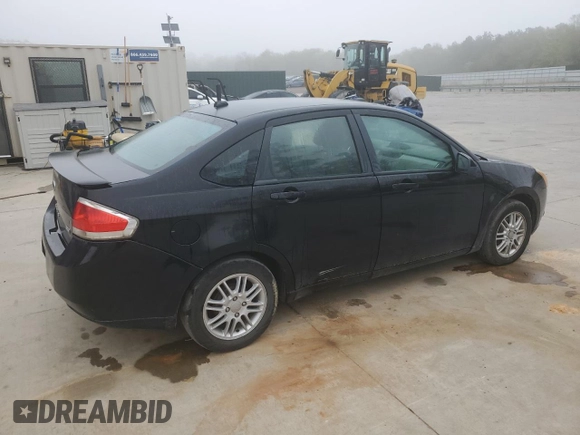 2009 Ford Focus SES with VIN 1FAHP36NX9W218952, listed as a Copart auction lot 51056805 with 194,270 mi miles and Salvage Title. Bid and sale history available at carsss.com. Image 3.