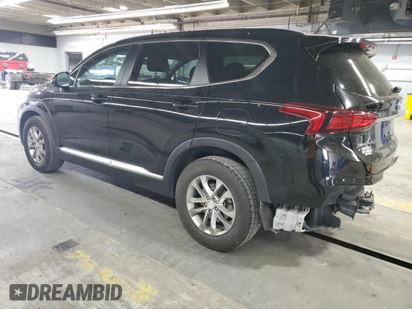 2020 Hyundai Santa Fe SE with VIN 5NMS23AD6LH164721, listed as a Copart auction lot 57480395 with 183,471 mi miles and Salvage title. Bid and sale history available at DreamBid. Image 2.