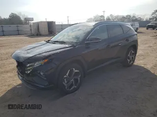 2024 Hyundai Tucson Limited with VIN KM8JECD14RU213545, listed as a Copart auction lot 44059245 with 1,422 mi miles and Salvage Title. Bid and sale history available at carsss.com. Image 1.